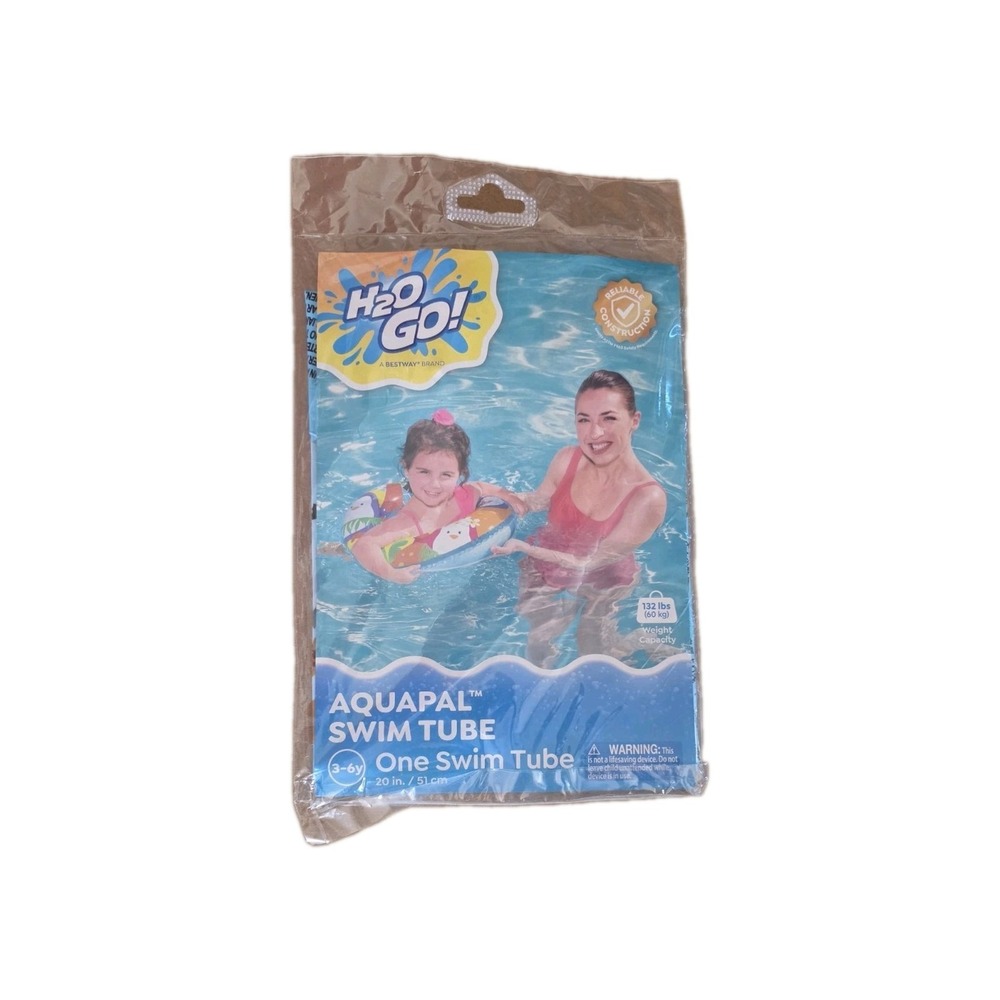 H2O Go Aquapal 20" Swim Tube Chicken Ages 3-6y Summer Swimming Pool #1054,1055